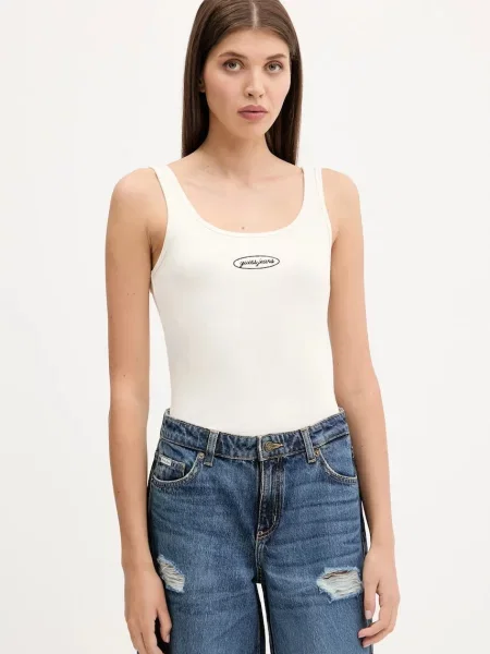 Топ Guess Jeans бежевий