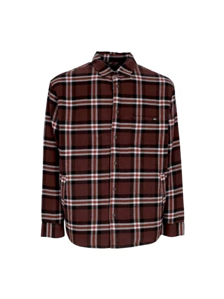 Koszula Vans flanelowa brązowa