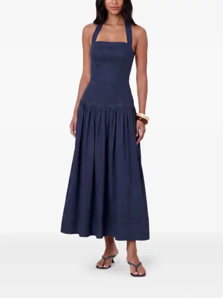 Rochie midi Nicholas albastru
