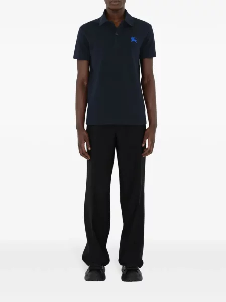 Polo marškinėliai Burberry mėlyna