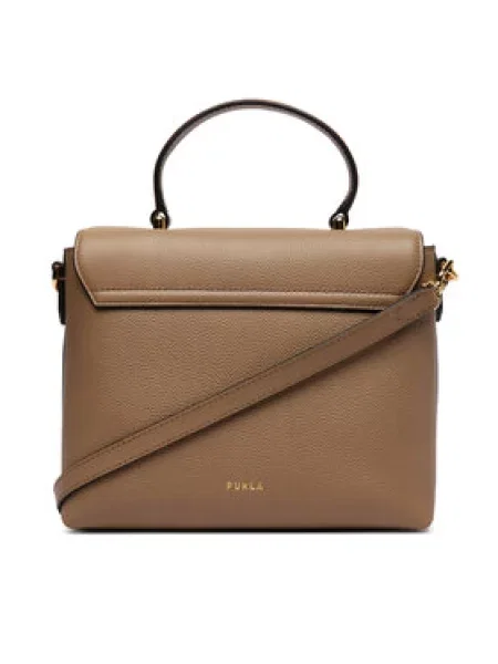 Furla Ročna torba Moonlight S Svetlo rjava