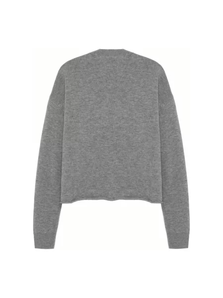 Sweter Autry wełniany szary