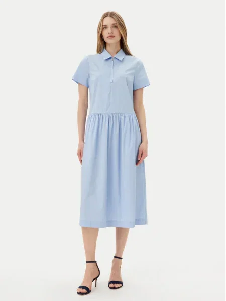 JOOP! Rochie tip cămașă 58 celest albastru