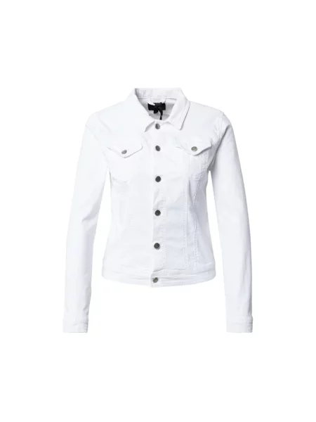 Soyaconcept® kurtka dżinsowa Erna Kobiety jednolity M biały