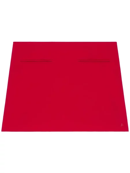 Mała mały spódnica mini Courreges czerwona