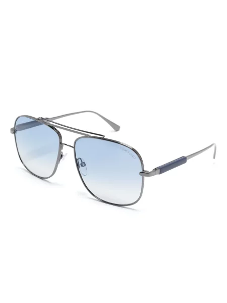 Saulės akiniai Tom Ford Eyewear sidabrinė