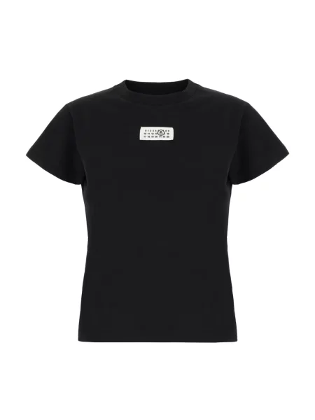 Koszulka Mm6 Maison Margiela casual czarna