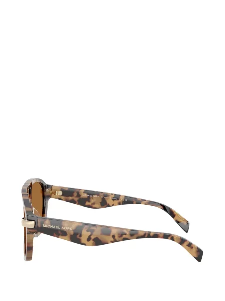 Ochelari de soare Michael Kors maro