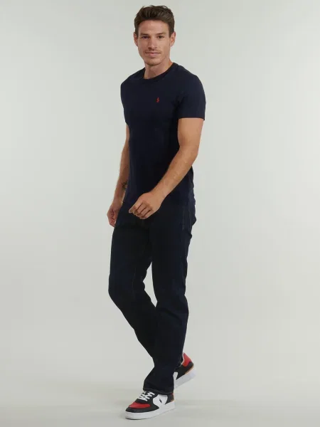 Džínsy s rovným strihom Polo Ralph Lauren modrá