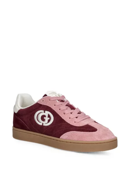 Sneakerși Guess cu broderie roz