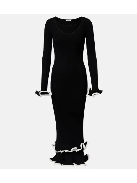 Rochie midi Simkhai tricotate până la genunchi de costum negru
