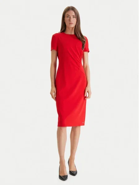 Calvin Klein Rochie cocktail roșu