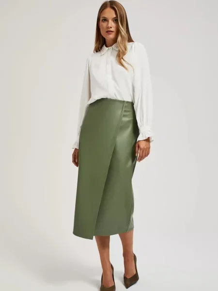 Spódnica midi Marisse biała