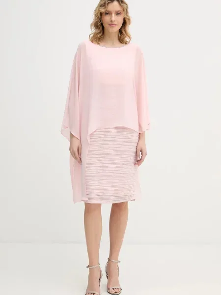 Joseph Ribkoff rochie roz