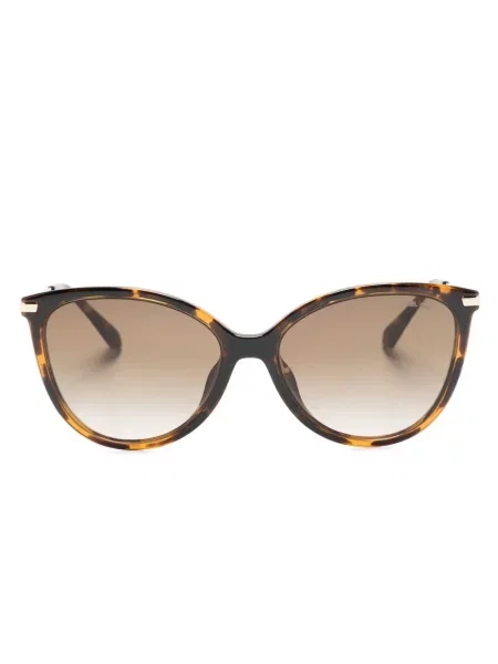 Ochelari de soare Michael Kors maro