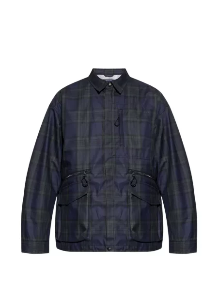 Geacă Comme Des Garcons Homme Plus în carouri albastru