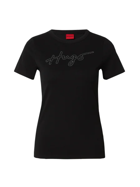 HUGO Tricou Deloris negru