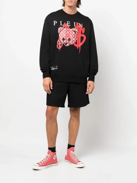 Mikina Philipp Plein čierna