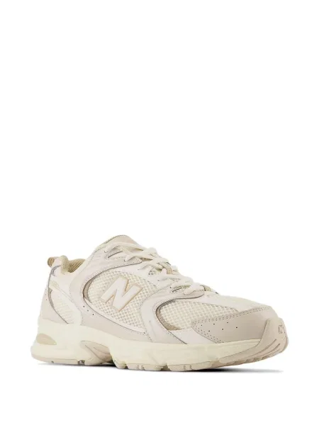 Sneakerși New Balance 530 cu șireturi din dantelă alb