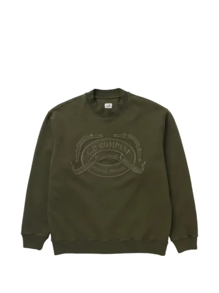Pulover C.p. Company cu broderie verde