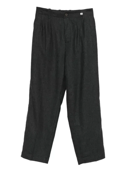 Pantaloni Myths plisate gri