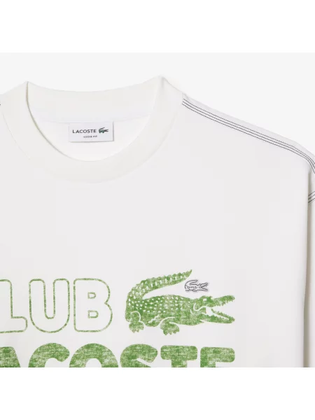 Lacoste толстовка чоловіча біла