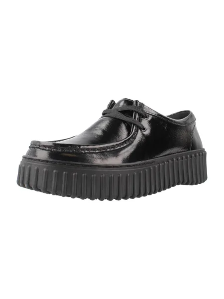 Félcipő Clarks fekete