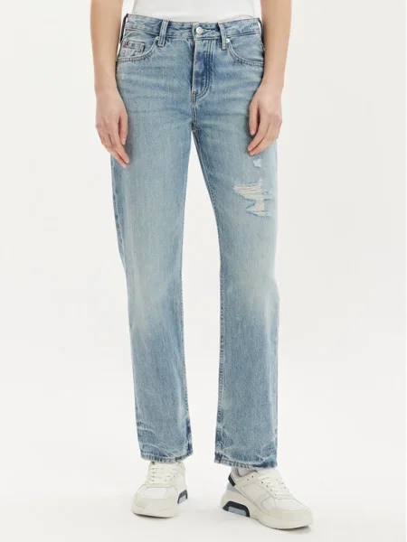 Tommy Hilfiger Džínsy Classic Straight Fit modrá