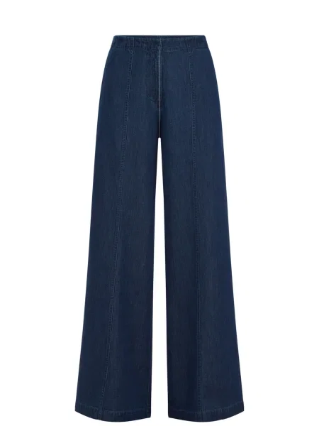 WE Fashion Jeans închis albastru