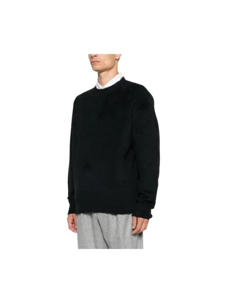 Sweter Roberto Collina czarny