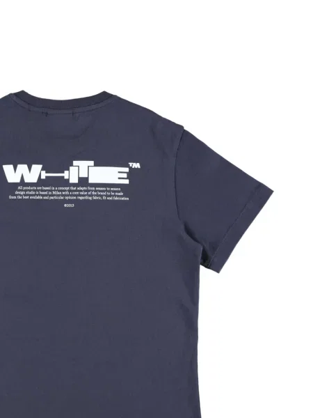 Koszulka dziecięca Off-white biała