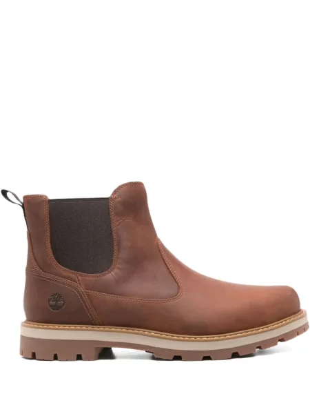 Botine Timberland din piele maro