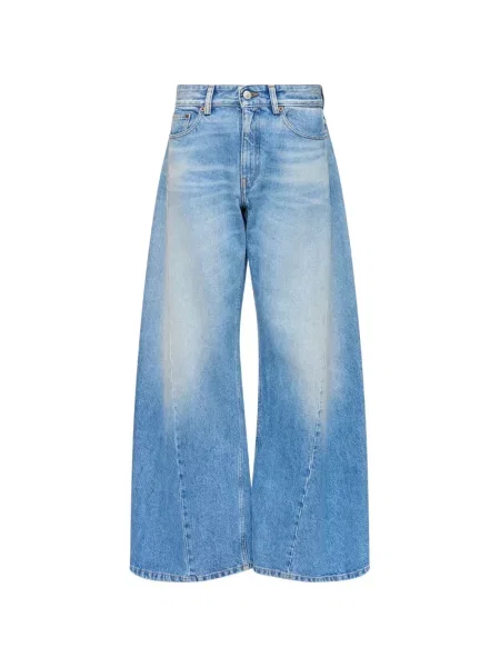 Blugi cu picior larg Mm6 Maison Margiela albastru