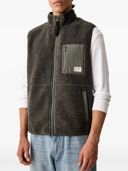 Vestă Marc O'polo din fleece verde
