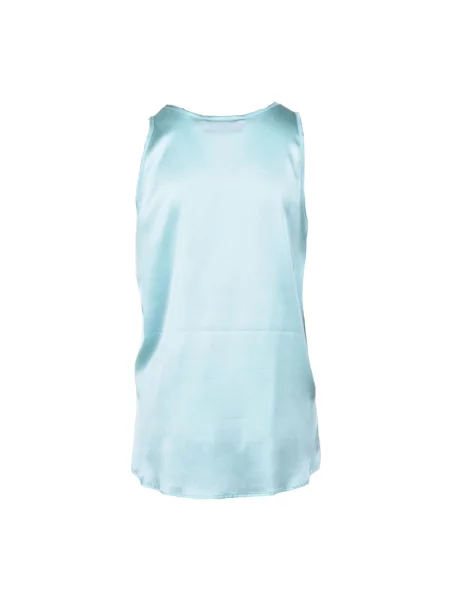 Jedwabny top Wild Cashmere zielony