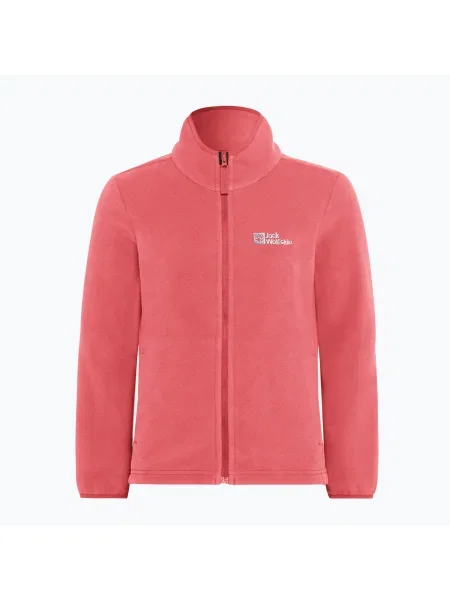 Gyermek polár pulóver Jack Wolfskin Taunus sunset coral. Méret: rózsaszín