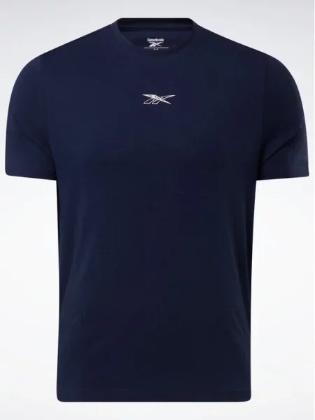 Majica Reebok s kratkimi rokavi modra