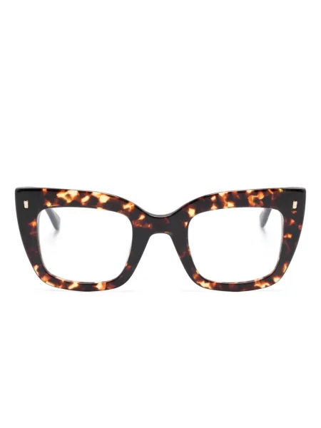 Okulary przeciwsłoneczne Dsquared2 Eyewear brązowe