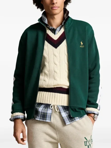 Curea Polo Ralph Lauren tricotate cu autograf cu șireturi albastru