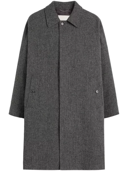 Palton Mackintosh de lână gri