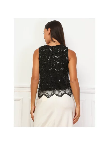 Top La Modeuse crna