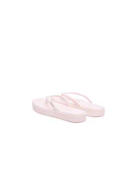 Žabky Crocs Miami Square Flatform Flip Svetloružová