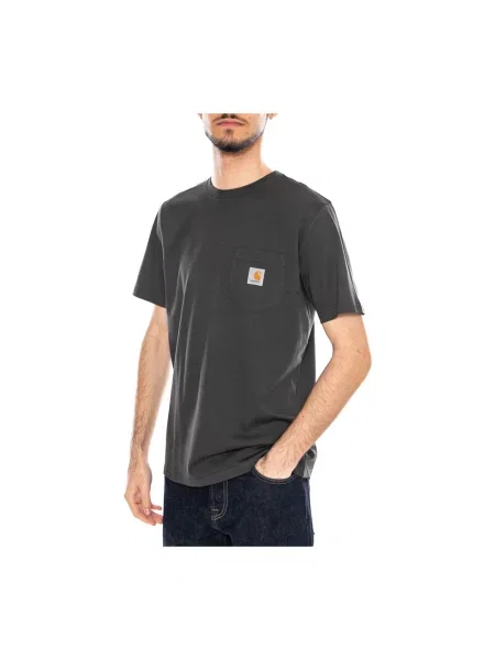 Carhartt WIP S/S Pocket T-Shirt Mężczyźni Koszulki Carhartt WIP Size: L zielony