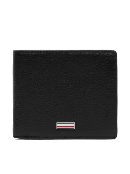 Tommy Hilfiger portfel skórzany czarny