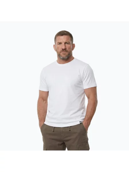 Tricou pentru bărbați Pitbull Minimal White alb