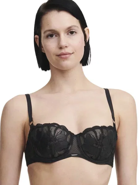 Мягкий бюстгальтер на косточках чорний