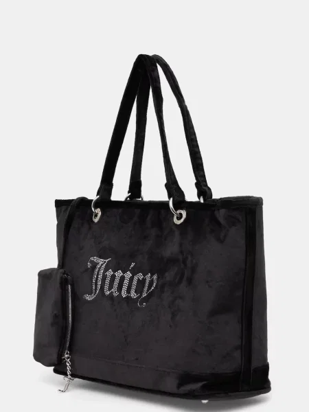 Велюрова сумочка Juicy Couture Kimberly чорний