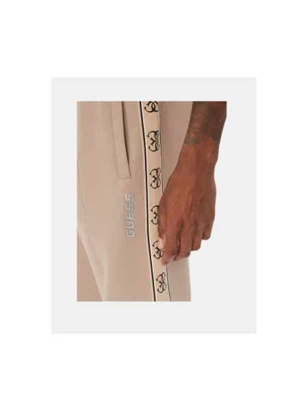Pantaloni Guess maro
