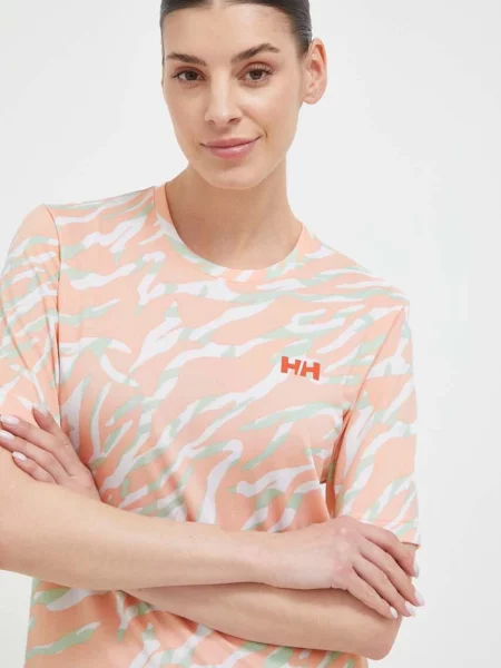 Helly Hansen sportos póló Lifa Active Solen rózsaszín szürke