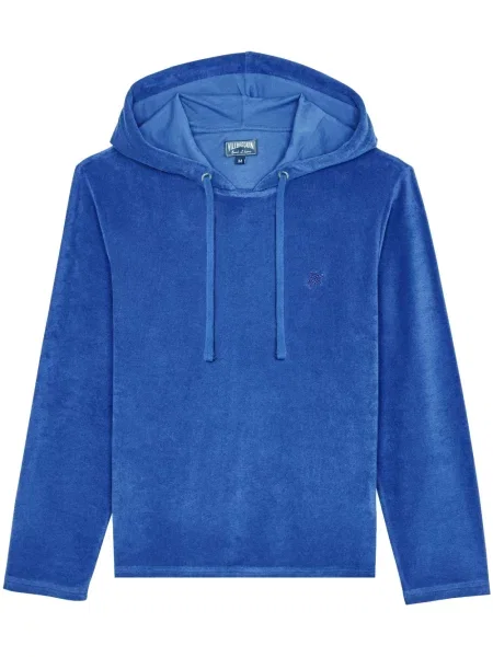 Mikina s kapucí Vilebrequin modrá